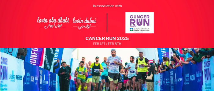 Lovin Dubai x Lovin Abu Dhabi x Cancer Run 2025 